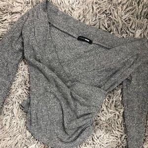 Grey long sleeve from fashion nova!